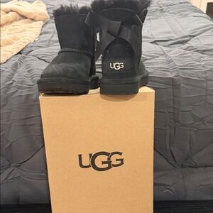 UGG Kids Black Boots
